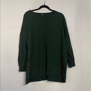Old Navy Forest Green Relaxed Sweater